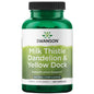Swanson Milk Thistle Dandelion & Yellow Dock - Herbal Liver Support Supplement